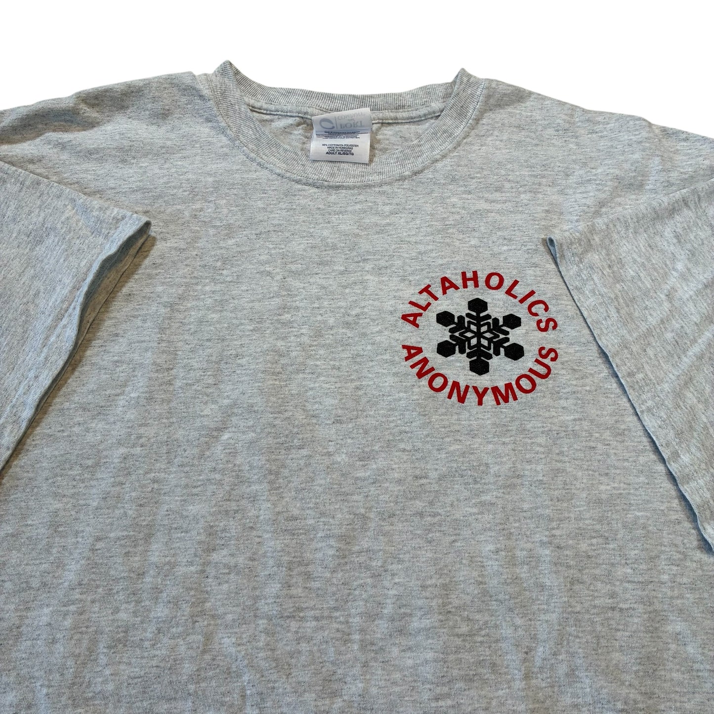 Altaholics Anonymous Ski Resort T-Shirt XL