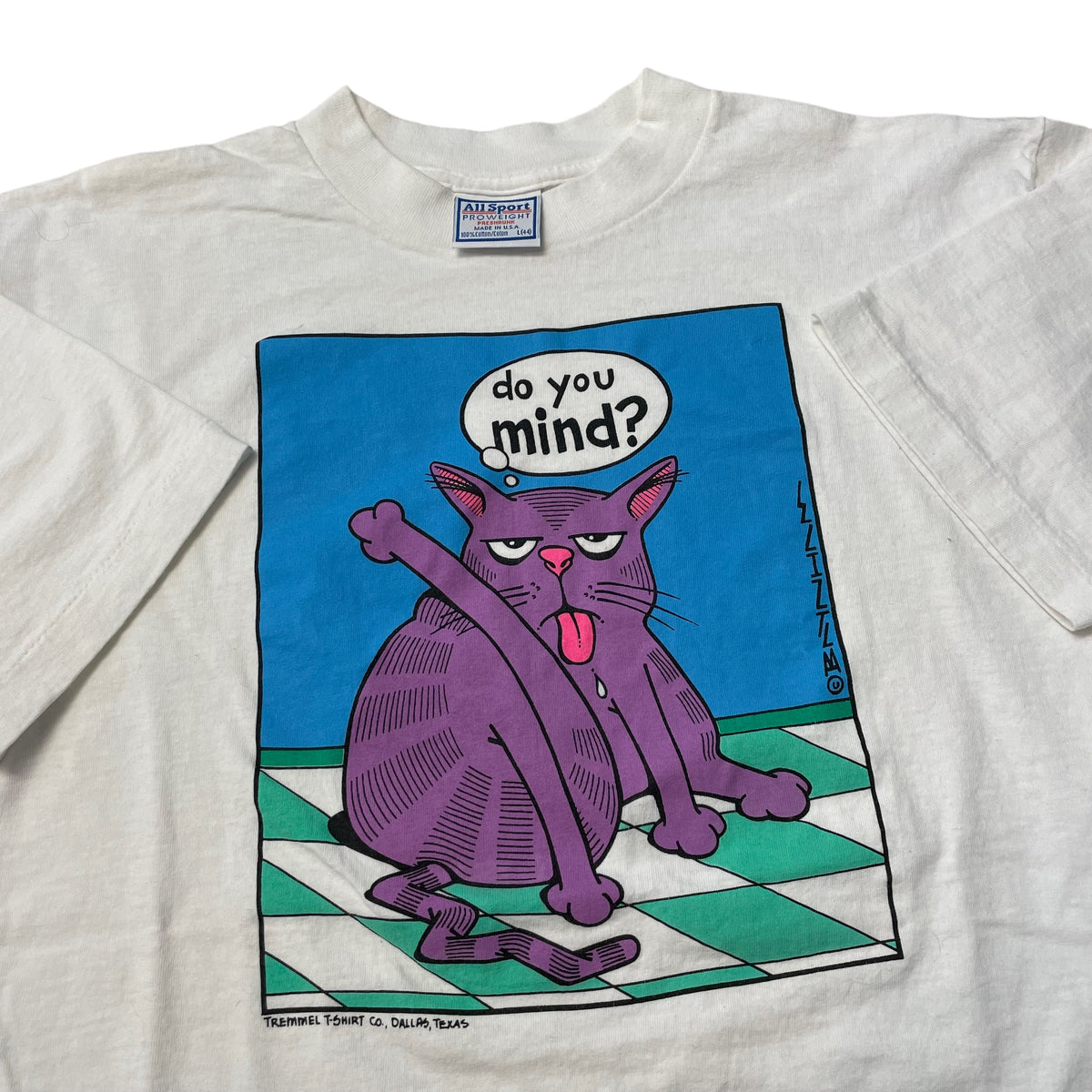 90’s ‘Do You Mind?’ Cat T-Shirt
