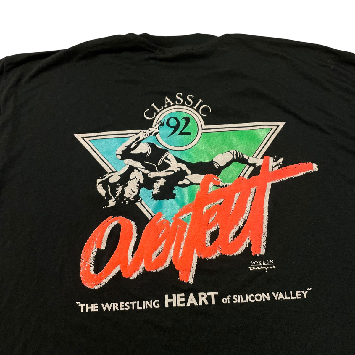 80’s ‘Overfeet’ Wrestling T-Shirt