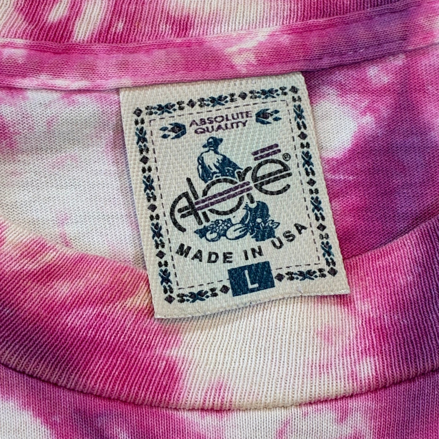 Vintage Old Abe Grateful Dead Style T-Shirt Large