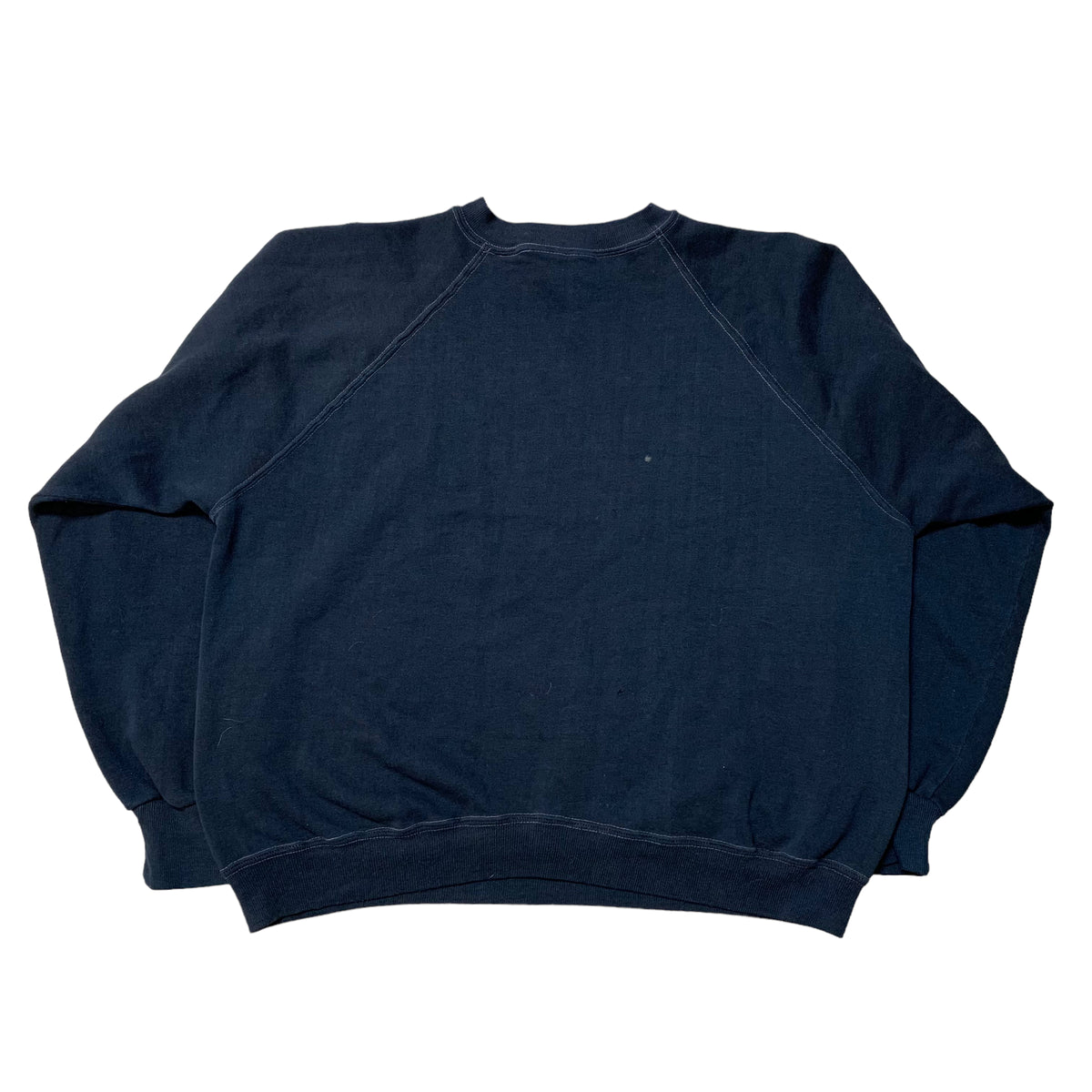 70’s Blank Sweatshirt Navy Blue
