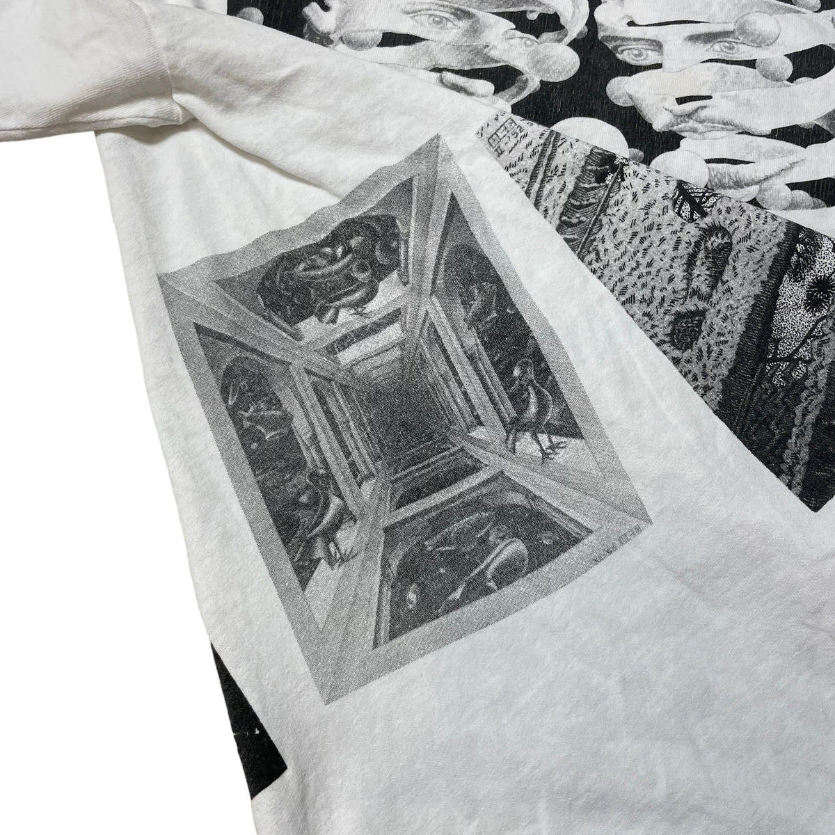90’s M.C. Escher All Over Print T-Shirt