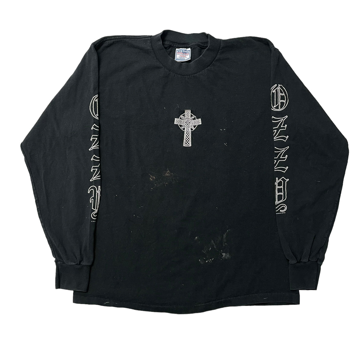 90’s Ozzy Osbourne ‘Cross’ Long Sleeve T-Shirt