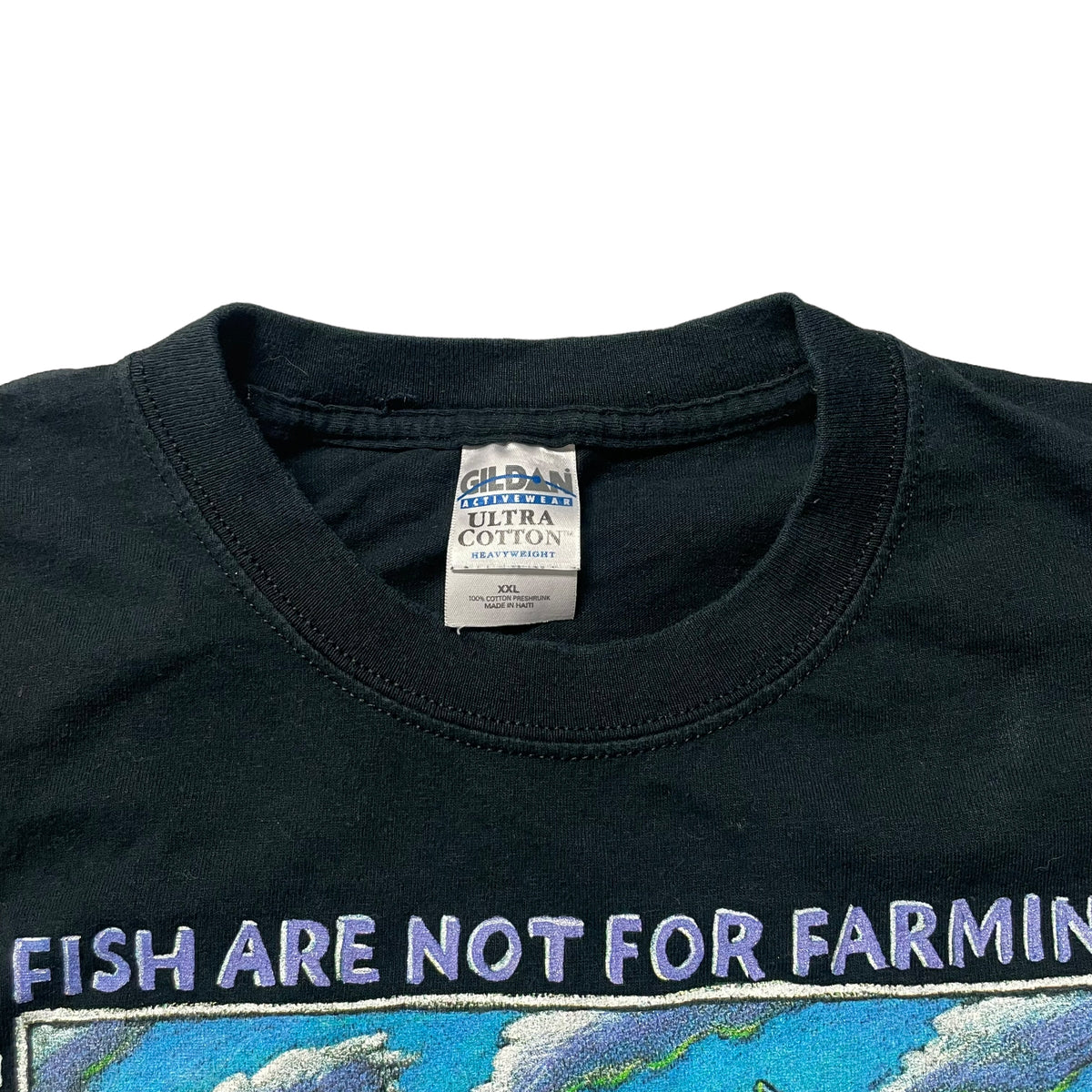 00’s Ray Troll ‘Fish Are Not For Farming’ T-Shirt