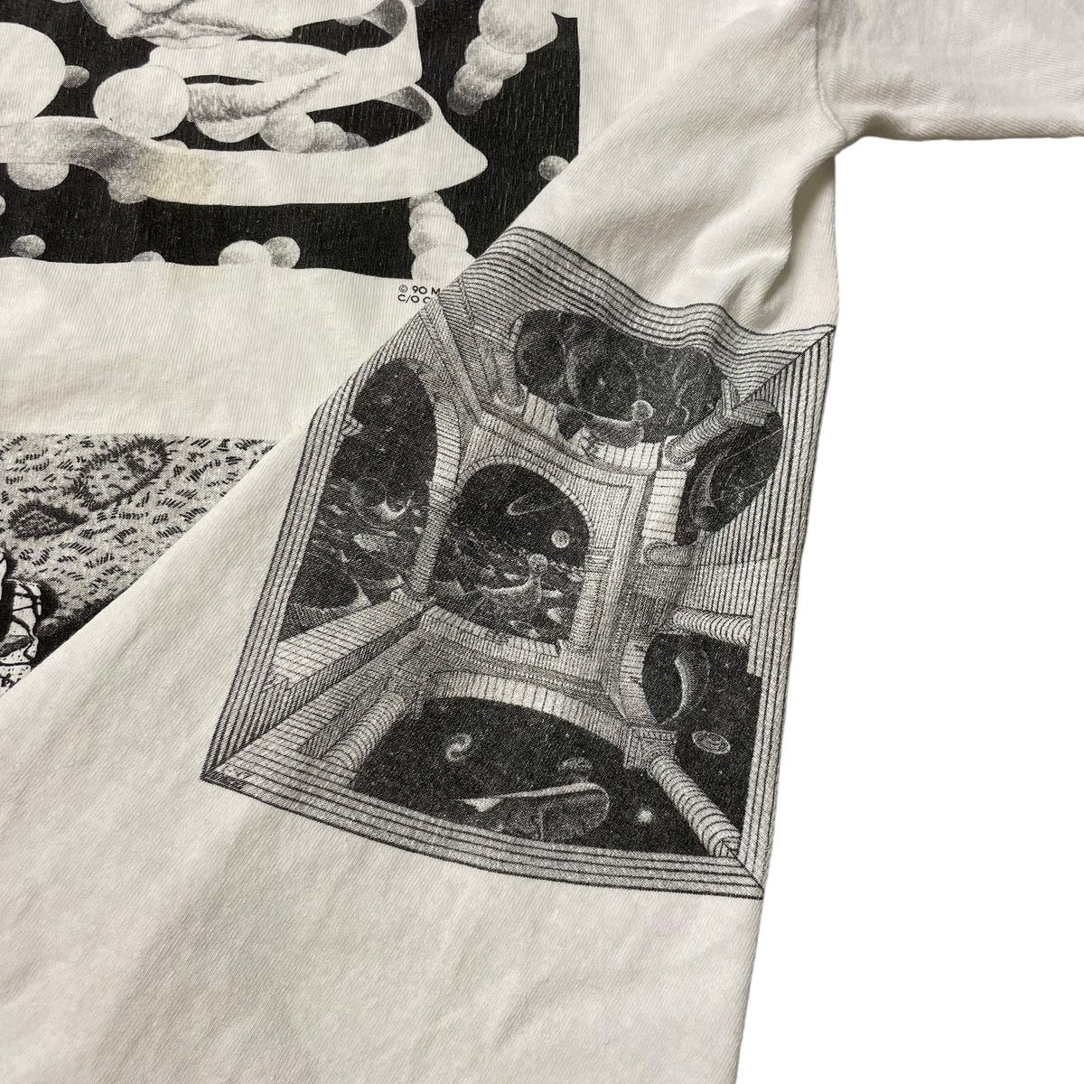 90’s M.C. Escher All Over Print T-Shirt