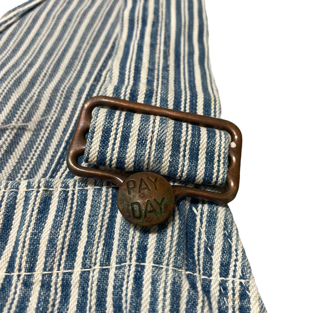 50’s Penney’s Pay Day Liberty Stripe Overalls