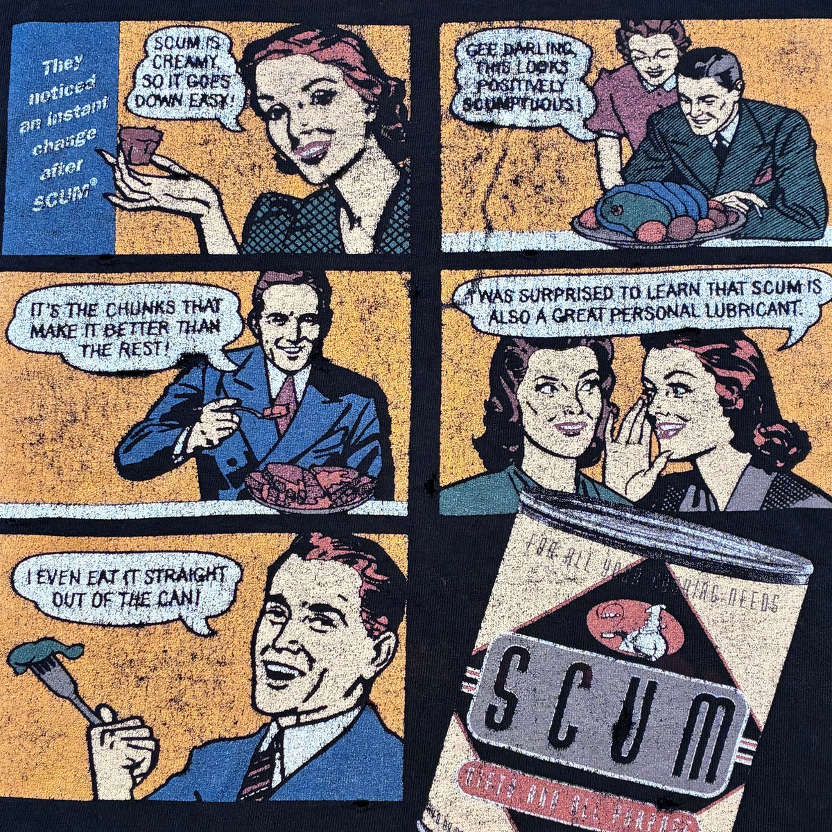 Scum t-shirt size large