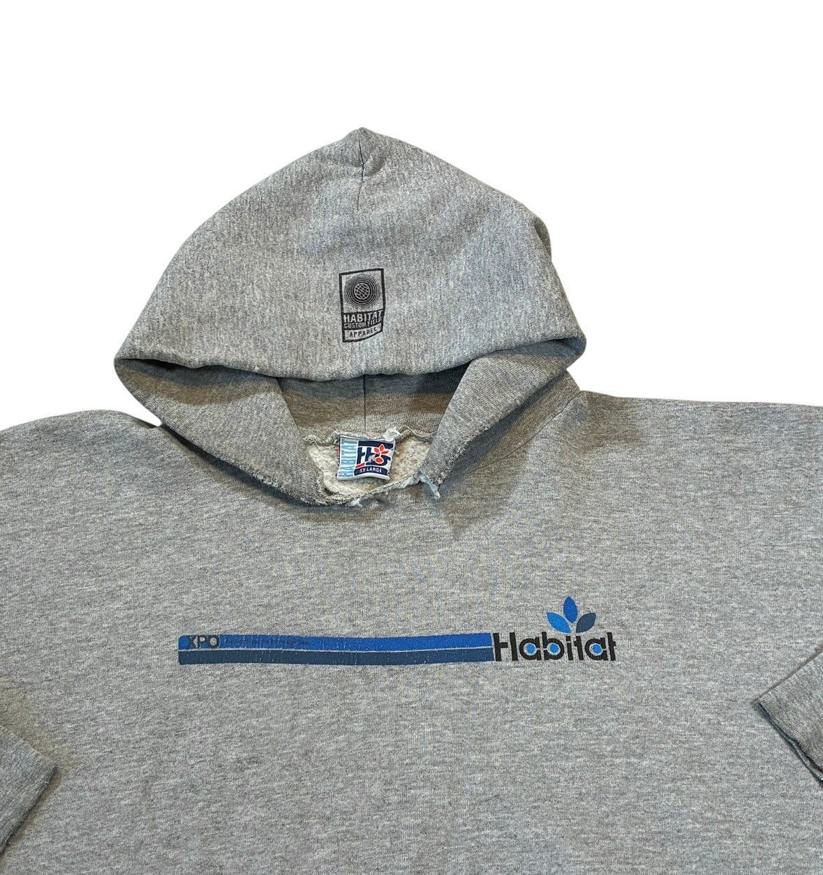Habit skateboarding hoodie size xxl