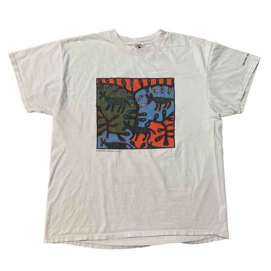 00’s British Airways Kalahari Desert Cqoise Art T-Shirt