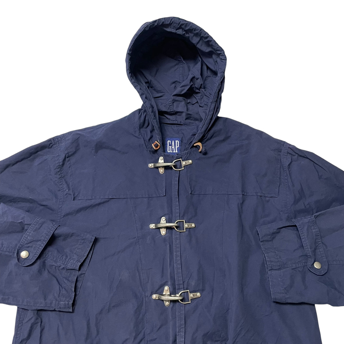 90’s Gap Fireman Lobster Clasp Lightweight Trench Coat