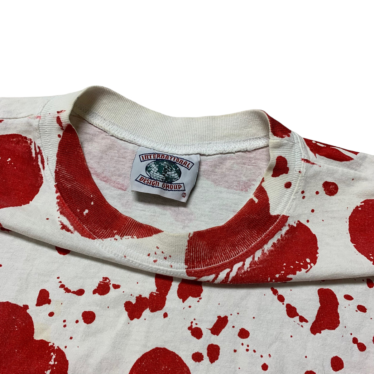 90’s Hearts All Over Print T-Shirt