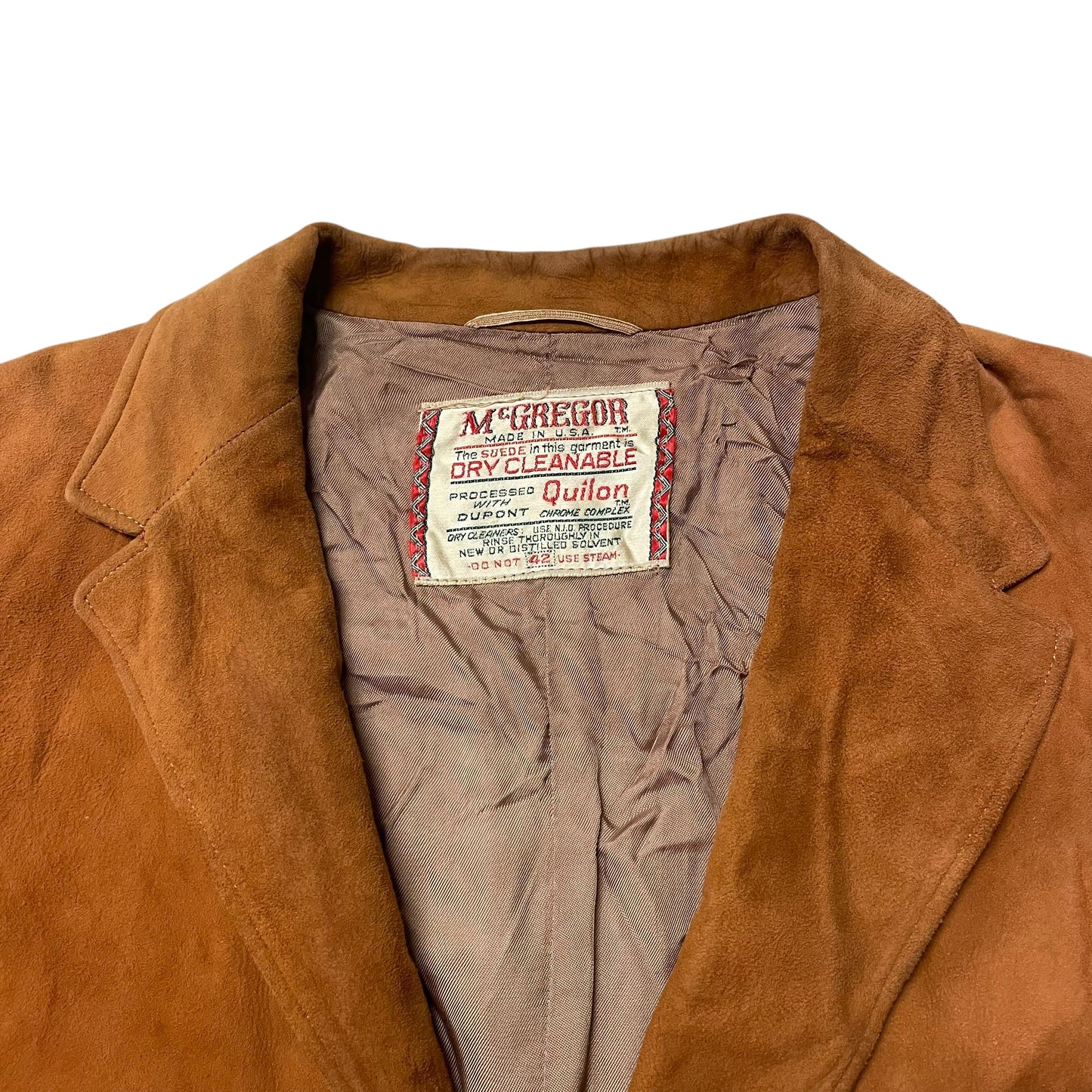 50s McGregor Quilon Suede Blazer