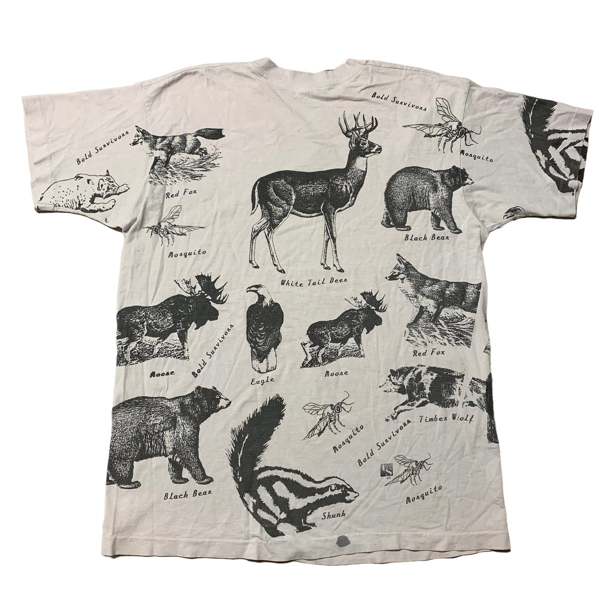 90’s Animal All Over Print T-Shirt