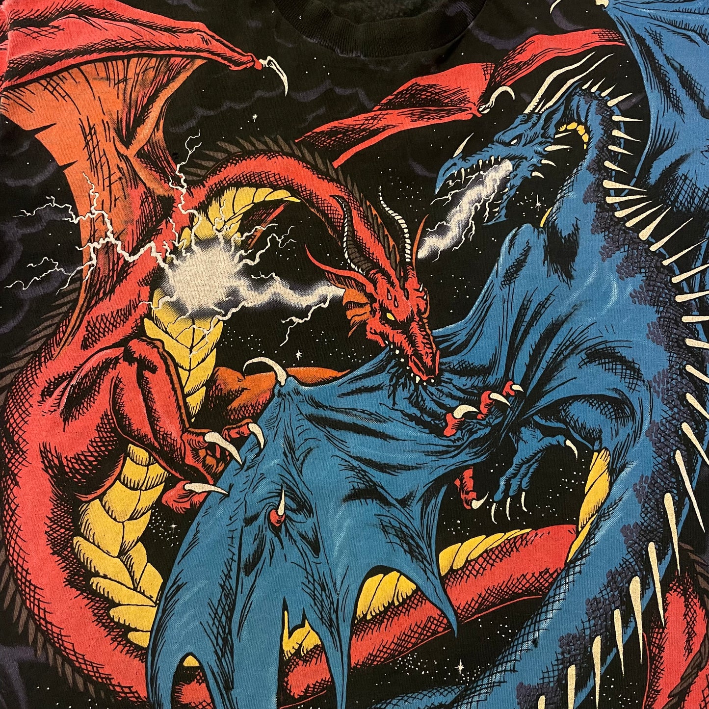 90’s Liquid Blue ‘Dueling Dragons’ T-Shirt