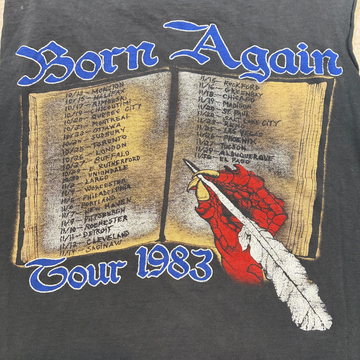 Black Sabbath Born Again cut off T-Shirt small