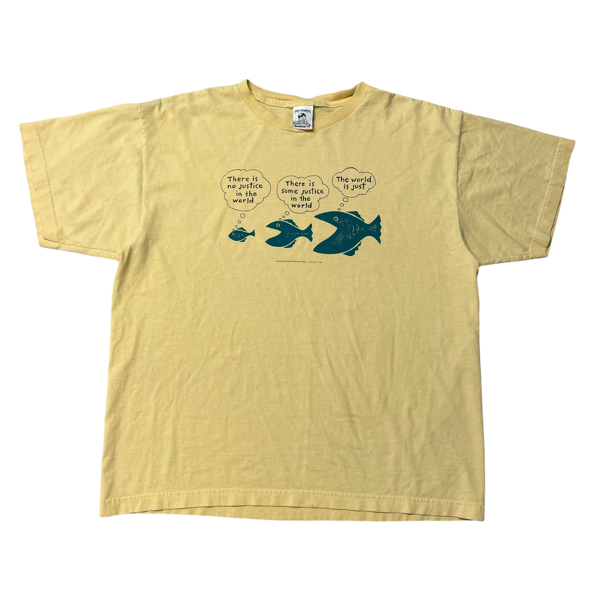00’s Patagonia Beneficial ‘Fish Justice’ T-Shirt