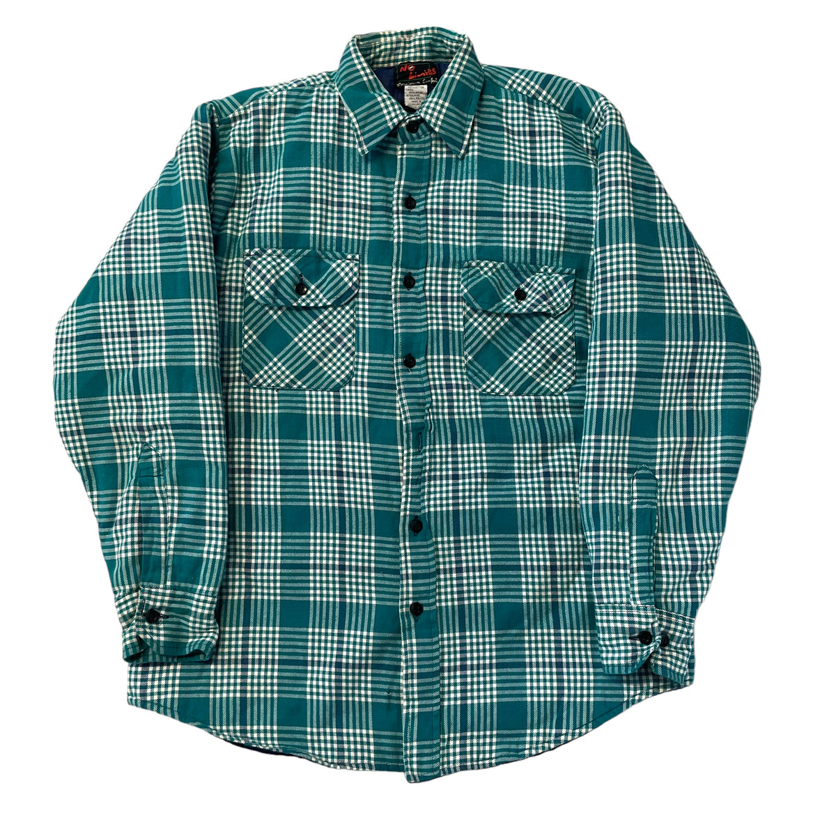 90’s No Limits Quilted Flannel Shirt
