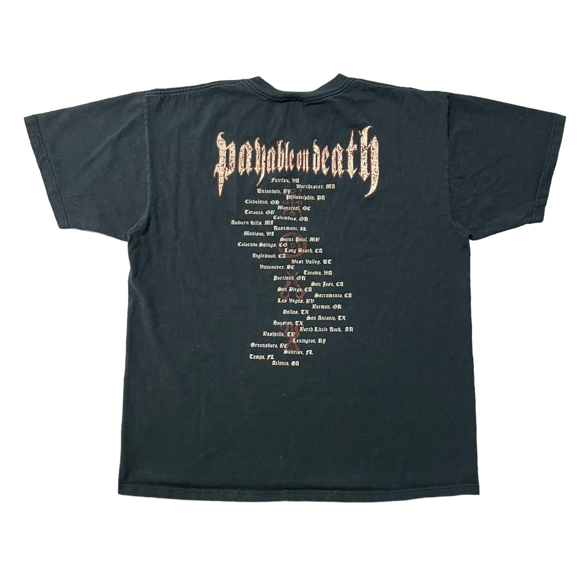00’s ‘Payable on Death’ Band T-Shirt