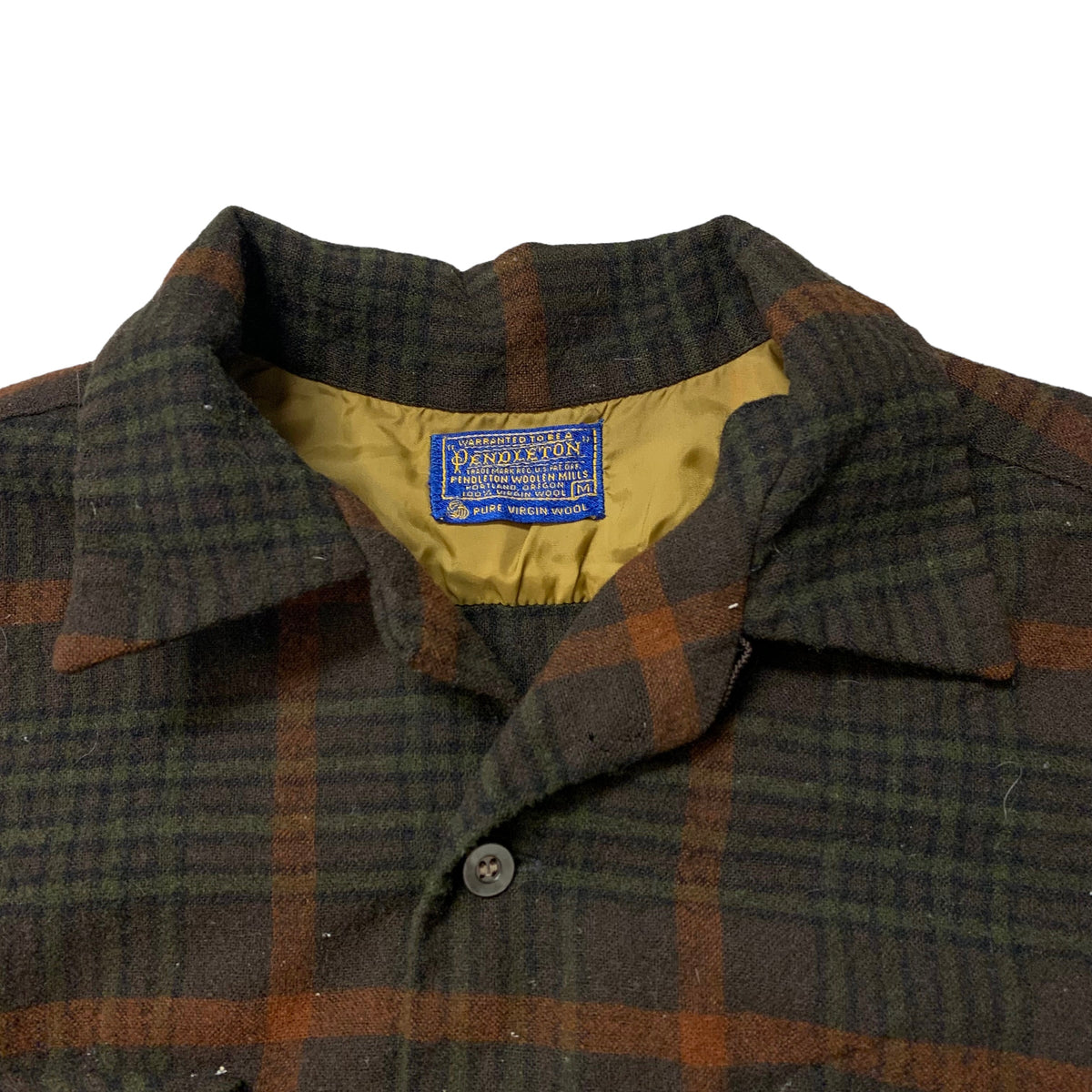 70’s Pendleton Wool Loop Collar Board Shirt