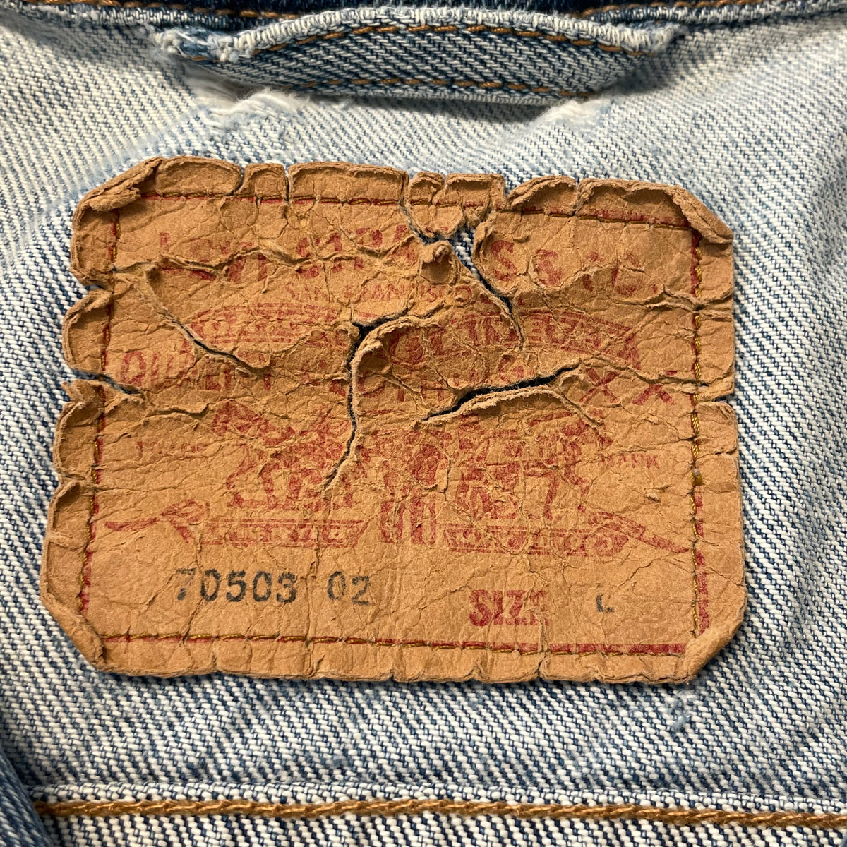 90’s/00’s Levi’s 70503 Denim Trucker Jacket