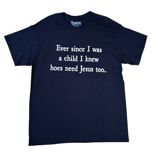 Word tee size large