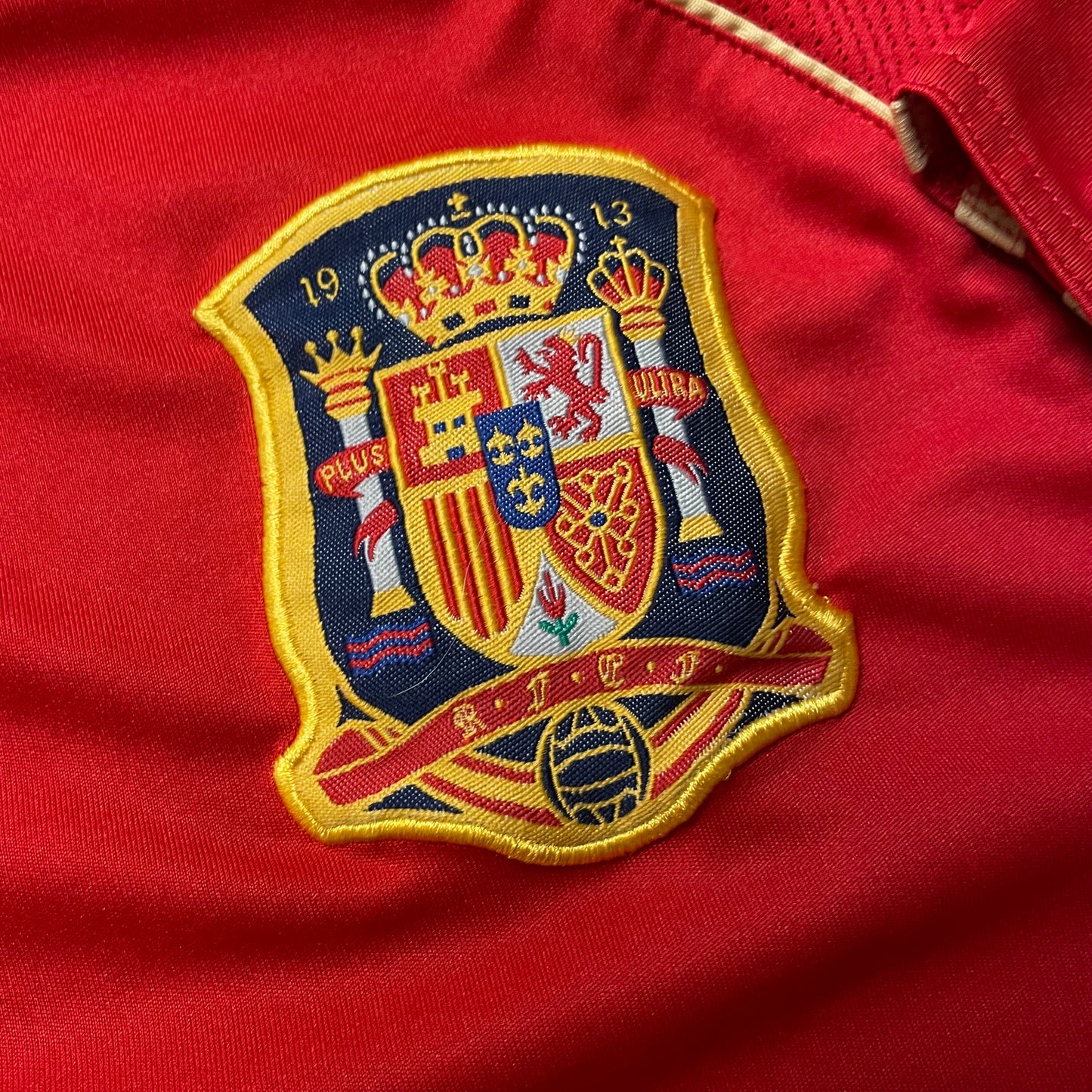 00’s Spain Home Soccer Jersey