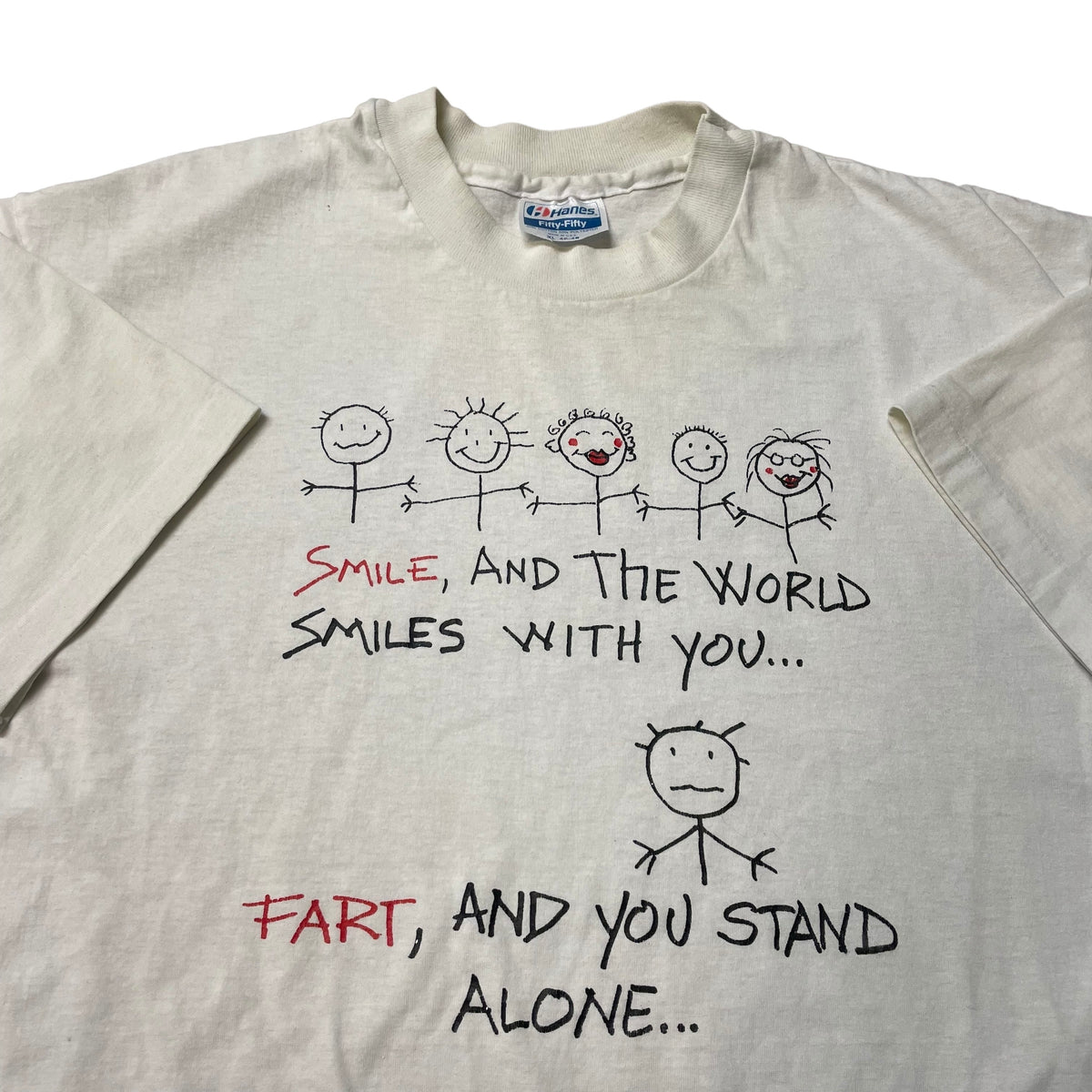 80’s ‘Fart, and you Stand Alone’ T-Shirt