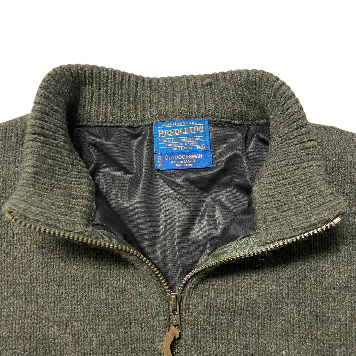 90’s Pendleton Wool Quarter Zip Pullover Jacket