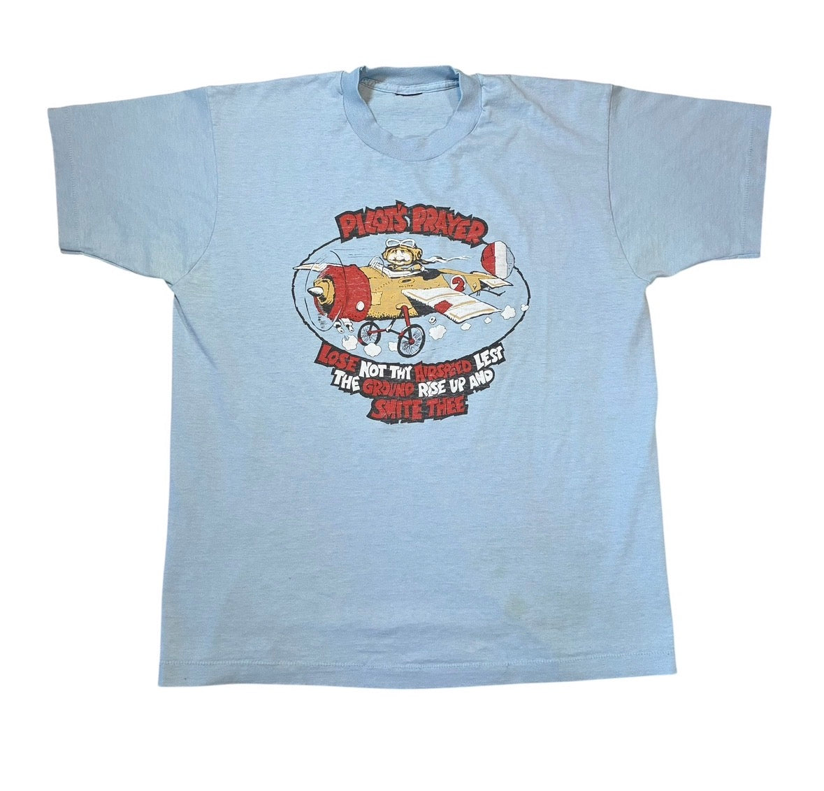 Flying pilot T-shirt, size large