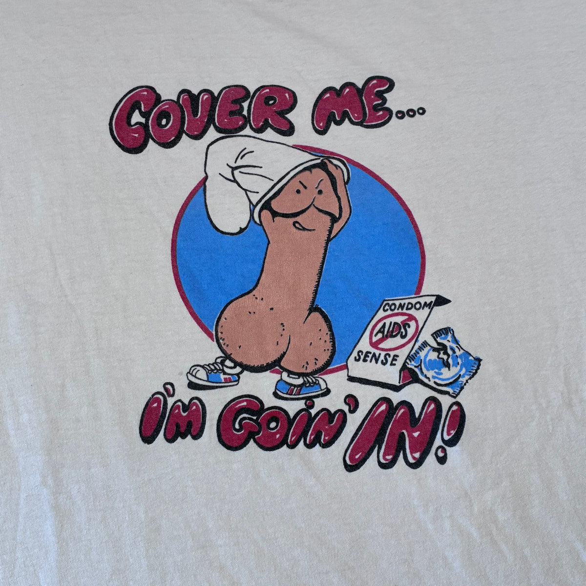 Condom Tshirt size xl