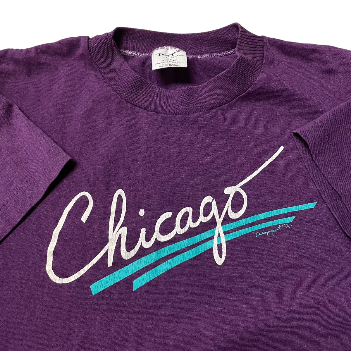 80’s Chicago T-Shirt Purple