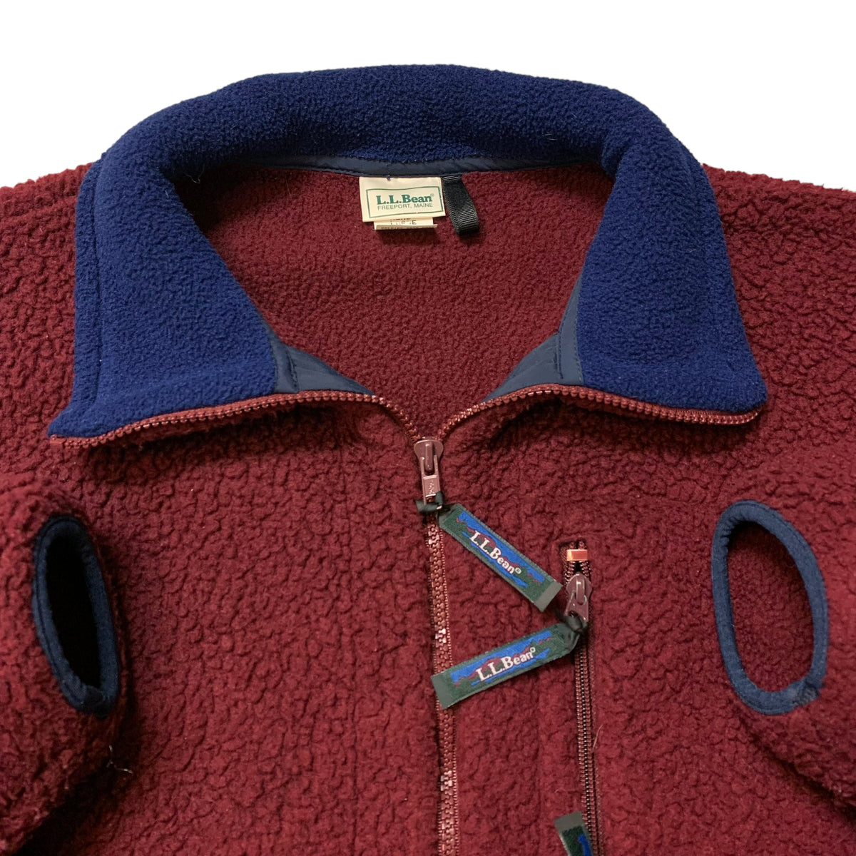 90’s L.L. Bean Fleece Zip Up Jacket