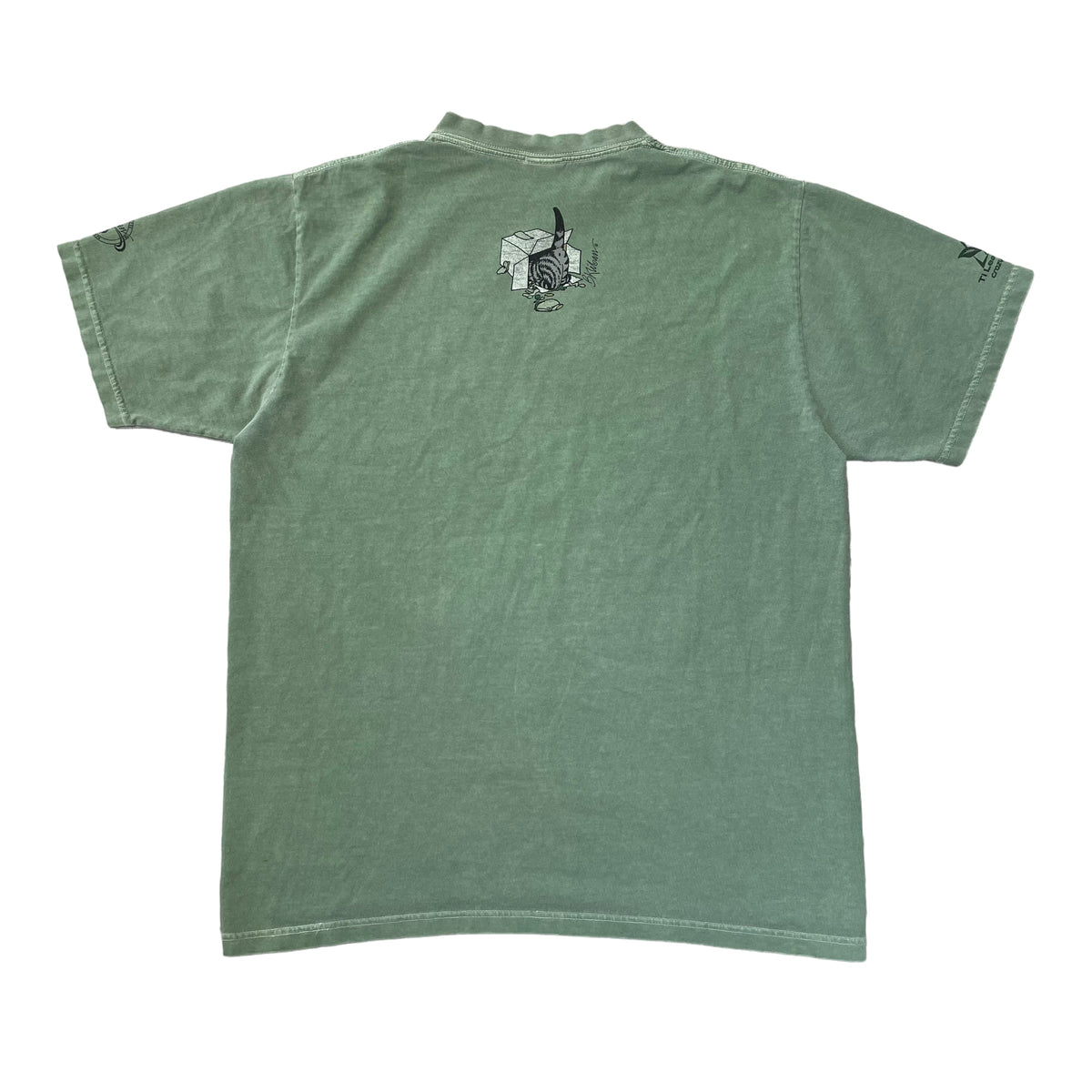 00’s Crazy Shirt ‘Chow Fun’ Ti Leaf Dyed T-Shirt