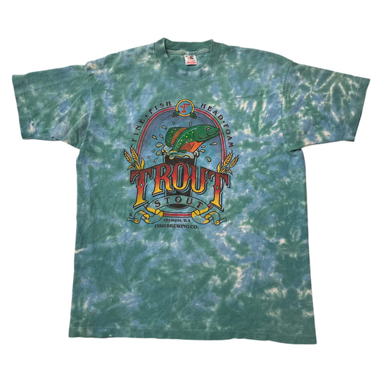 90’s Trout Stout Tie Dye T-Shirt