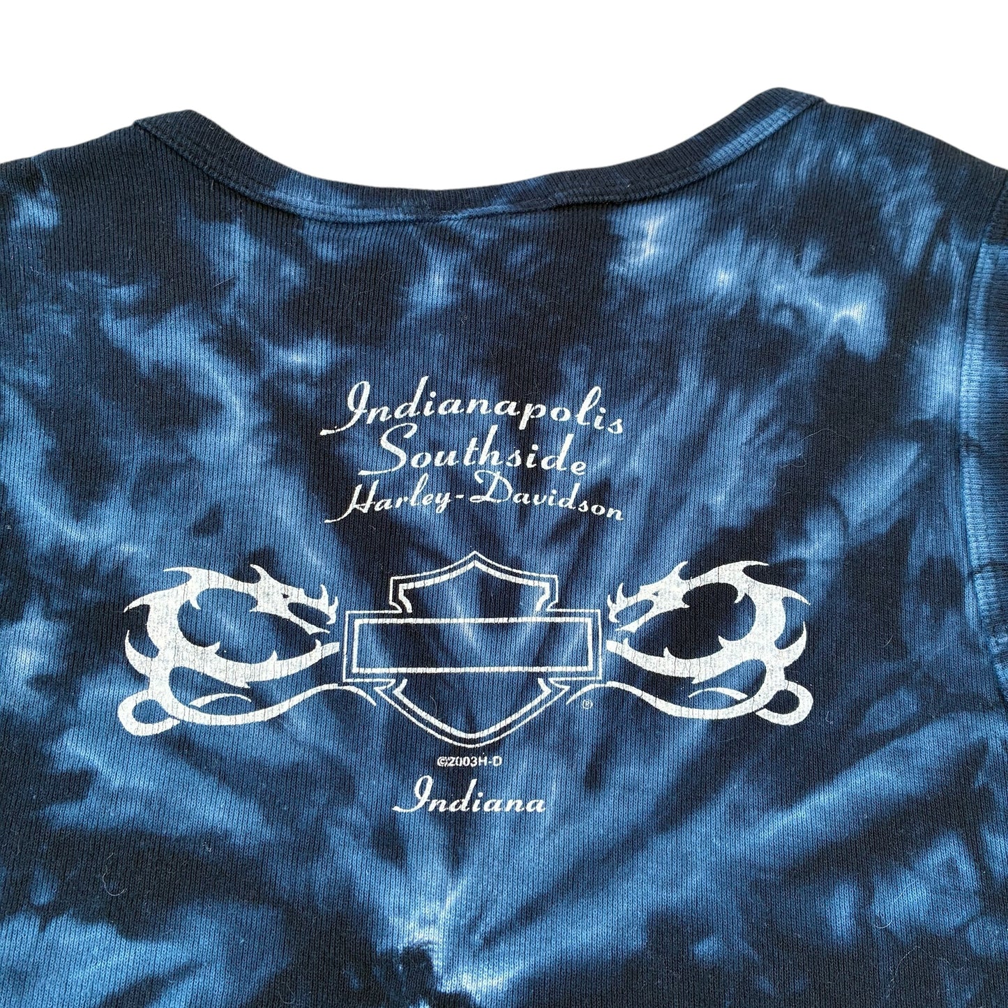 Harley Davidson Tie Dye Tank Top
