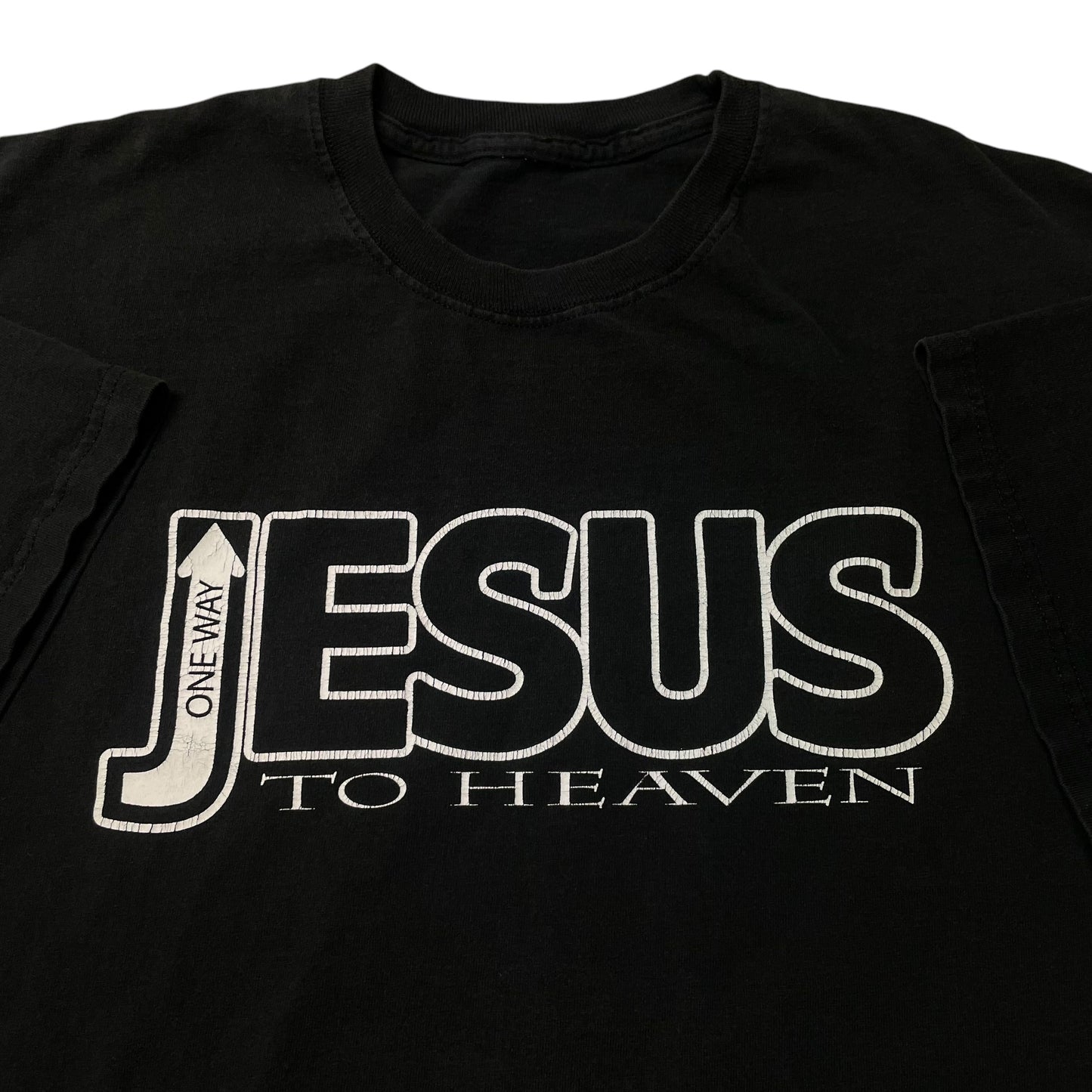 00’s ‘One Way To Heaven’ Jesus T-Shirt