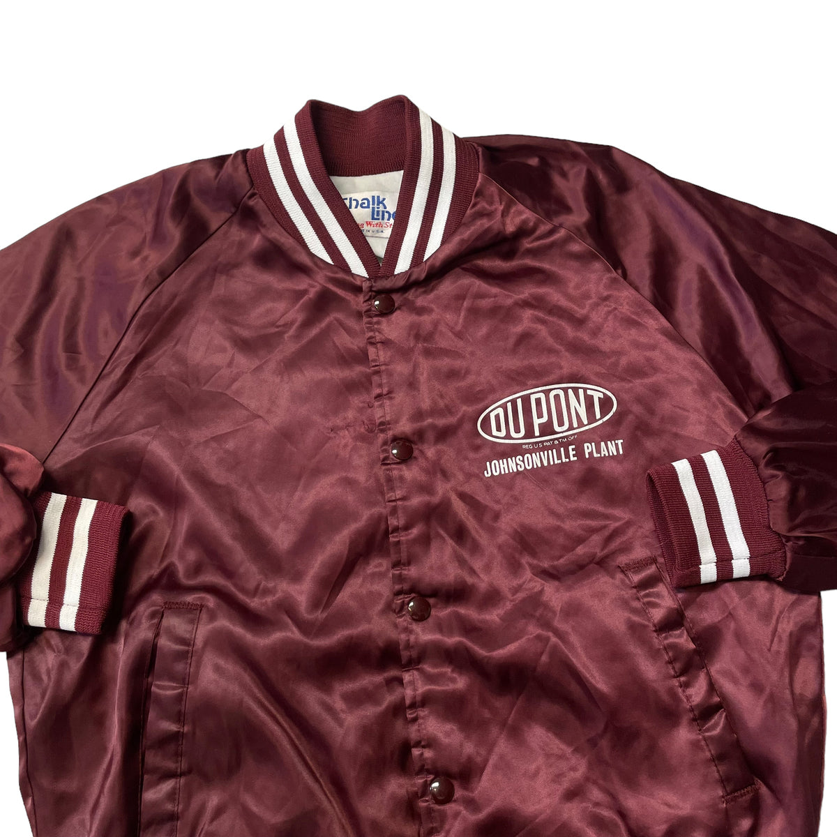 80’s/90’s DuPont ChalkLine Satin Jacket