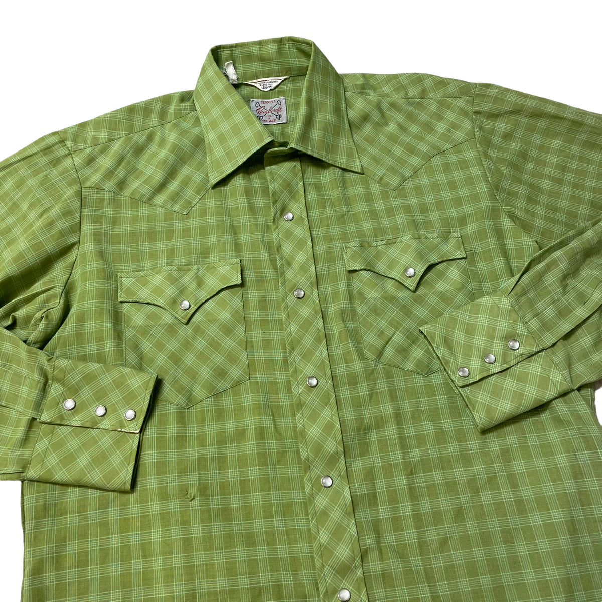 60’s Penney’s Ranchcraft Long Tail Pearl Snap Shirt