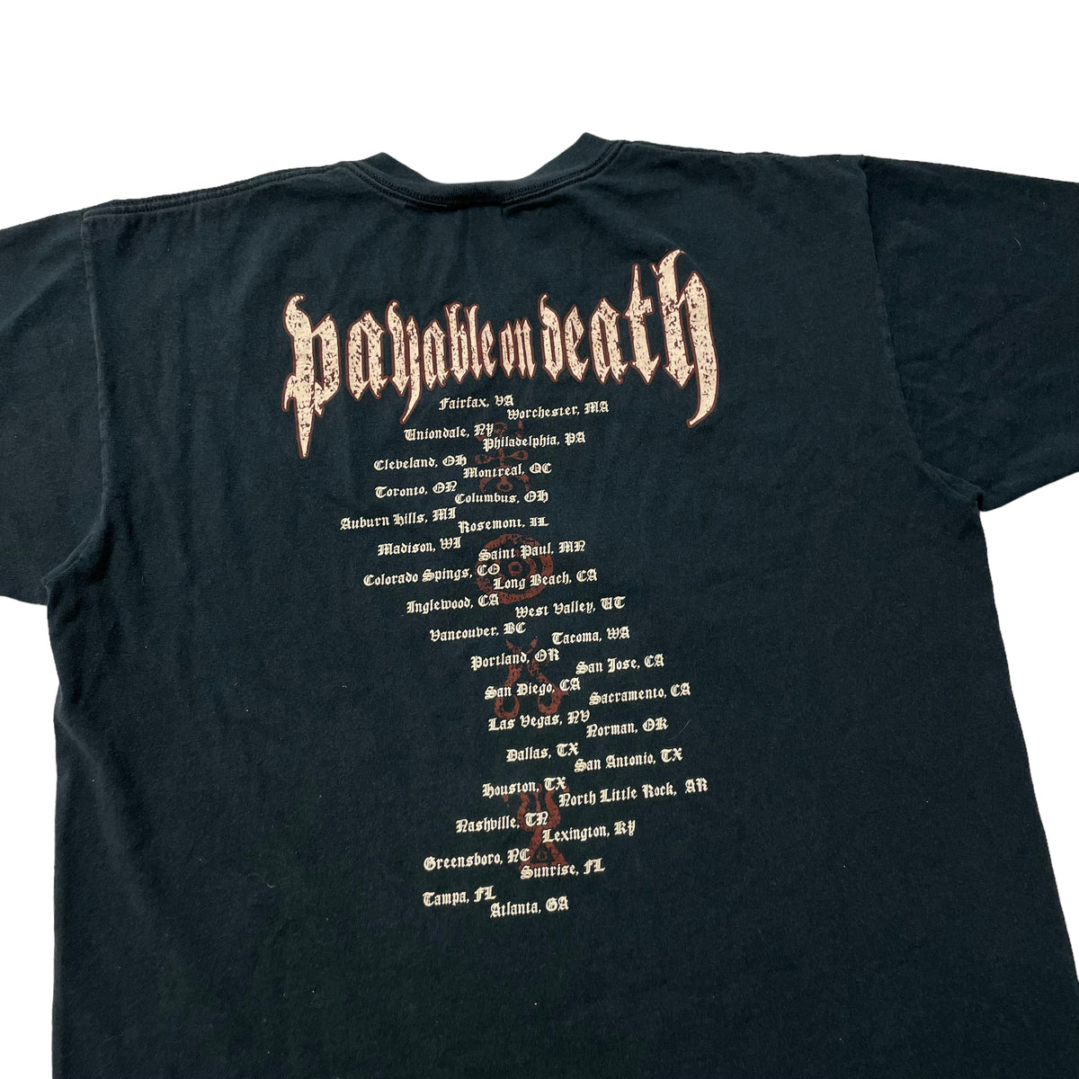 00’s ‘Payable on Death’ Band T-Shirt