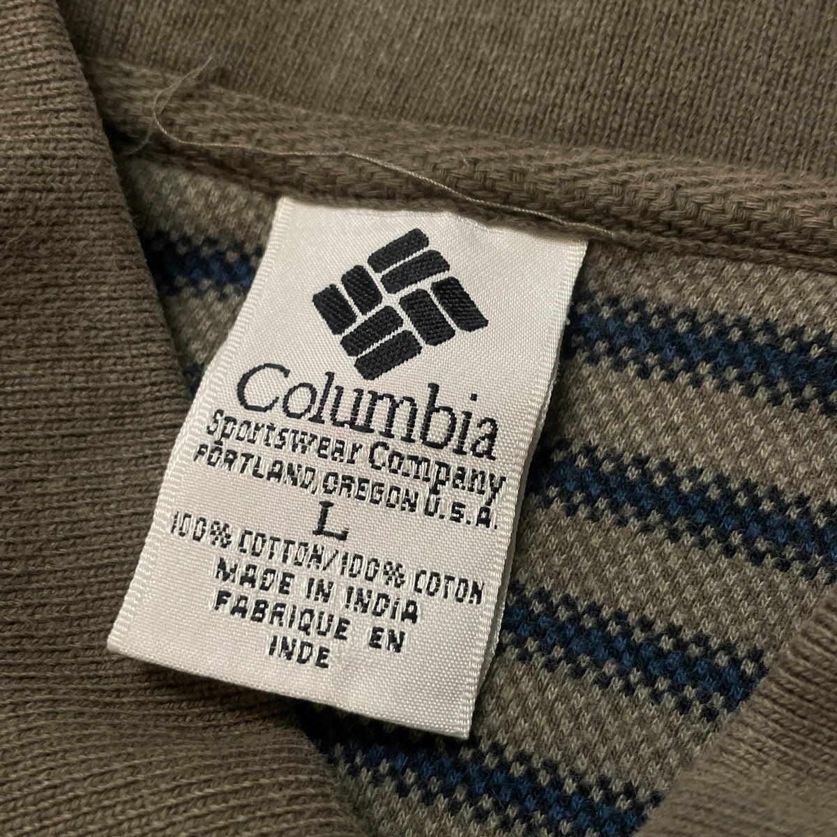 00’s Columbia Golf Striped Shirt