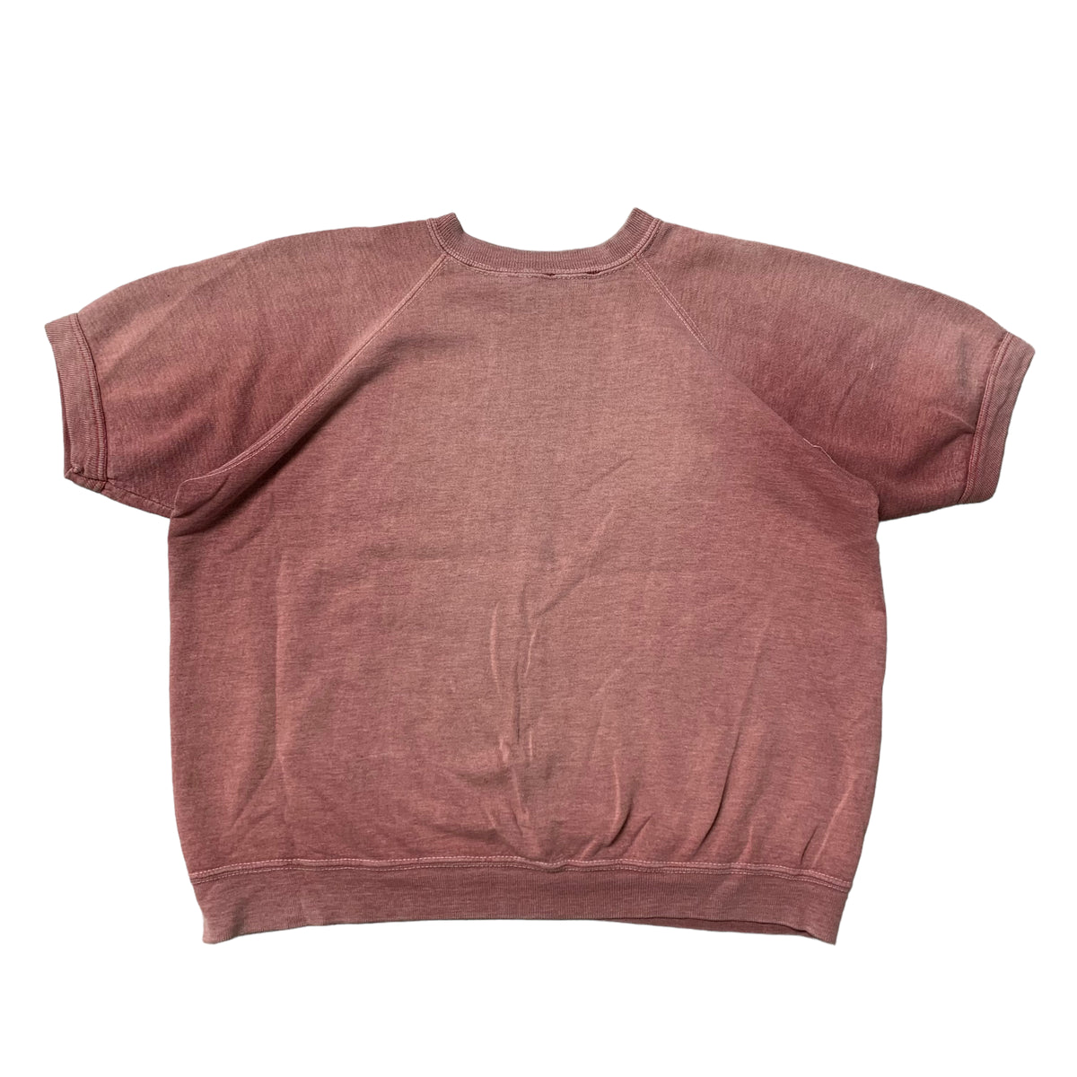 60’s Red Short Sleeve Sweatshirt