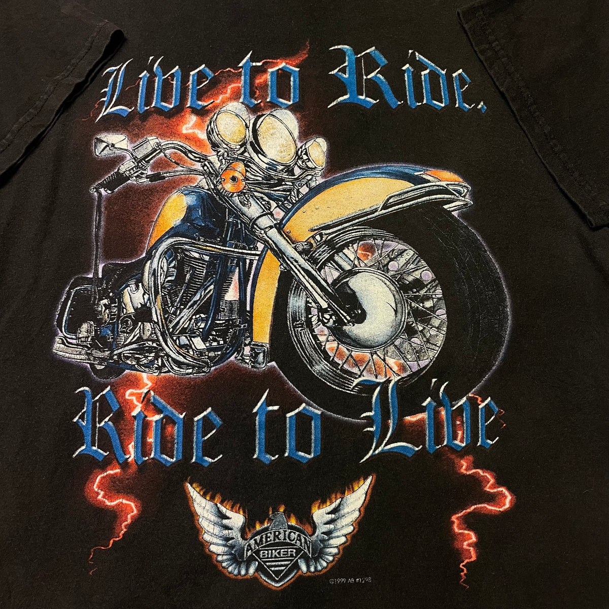 90’s ‘Live to Ride’ Biker T-Shirt