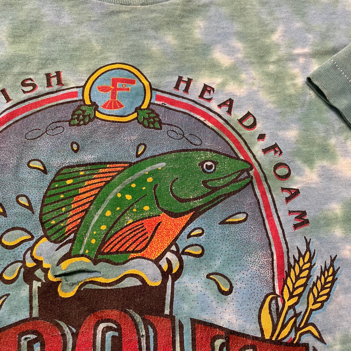 90’s Trout Stout Tie Dye T-Shirt