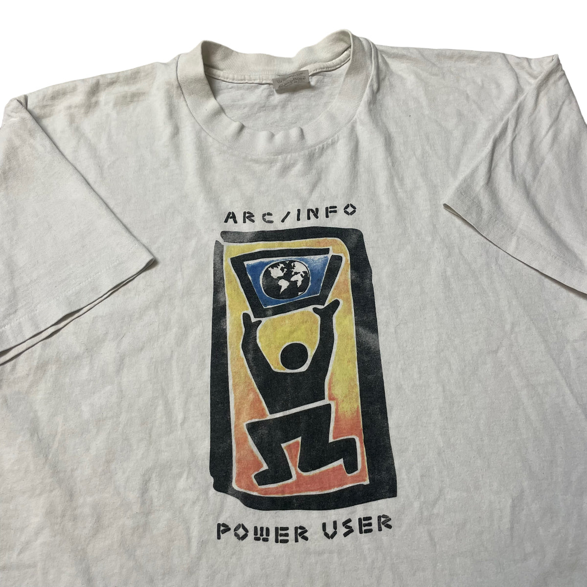 80’s/90’s ‘Arc/Info Power User’ Computer Software T-Shirt