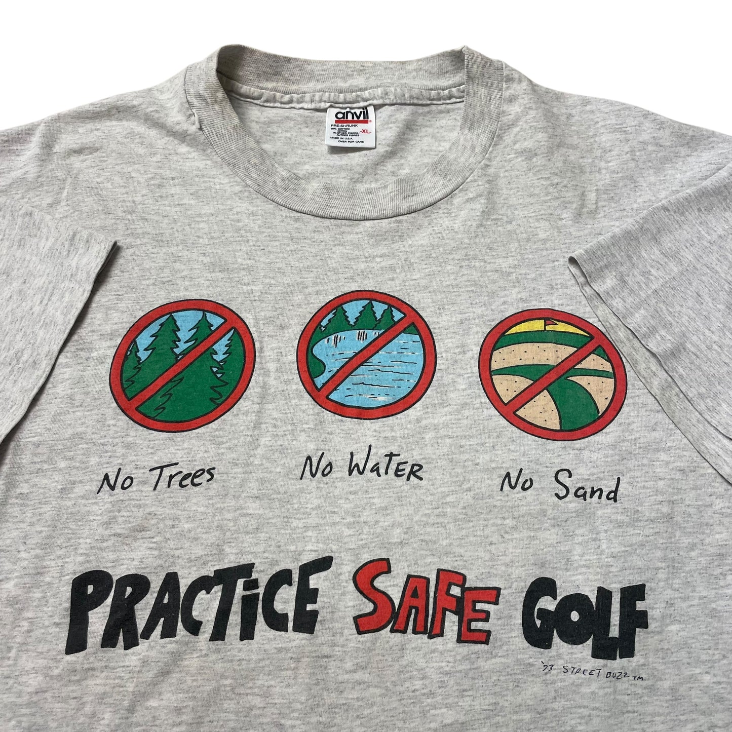 90’s ‘Practice Safe Golf’ T-Shirt