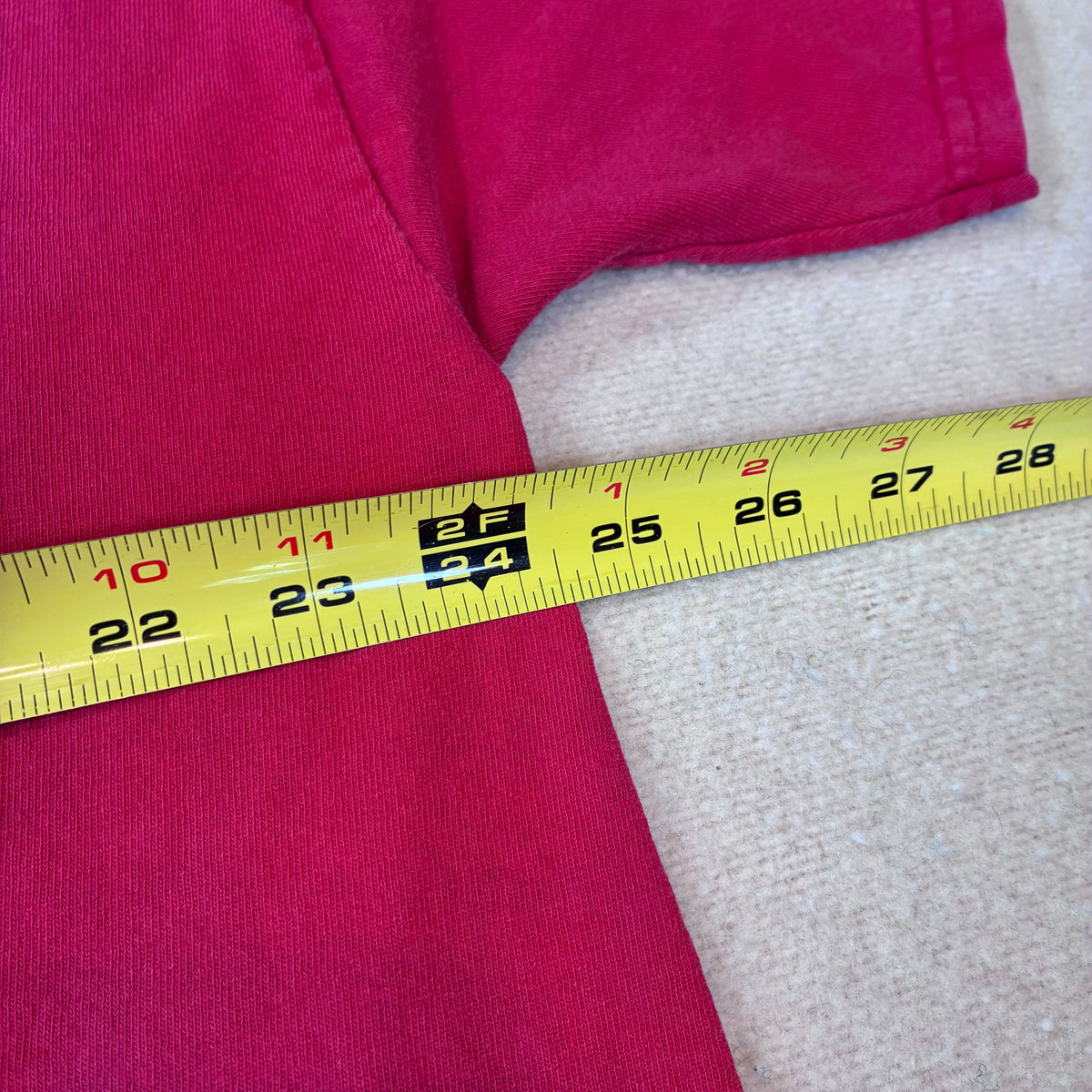 Sun fader t shirt red xxl