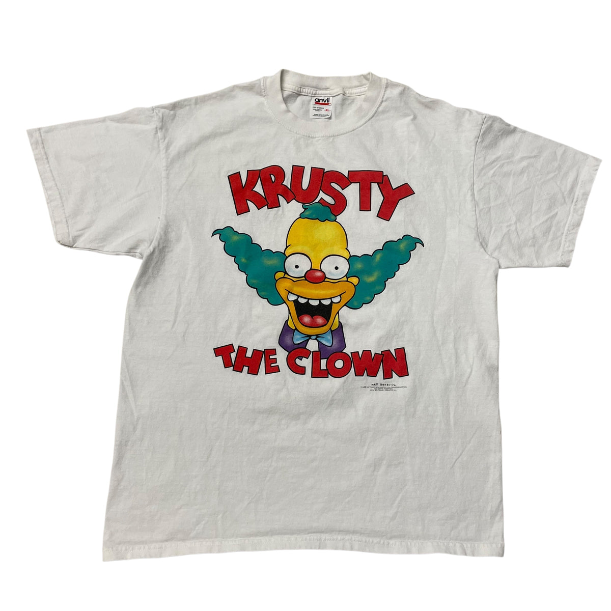 90’s/00’s ‘Krusty the Clown’ Simpsons Stanley Desantis T-Shirt