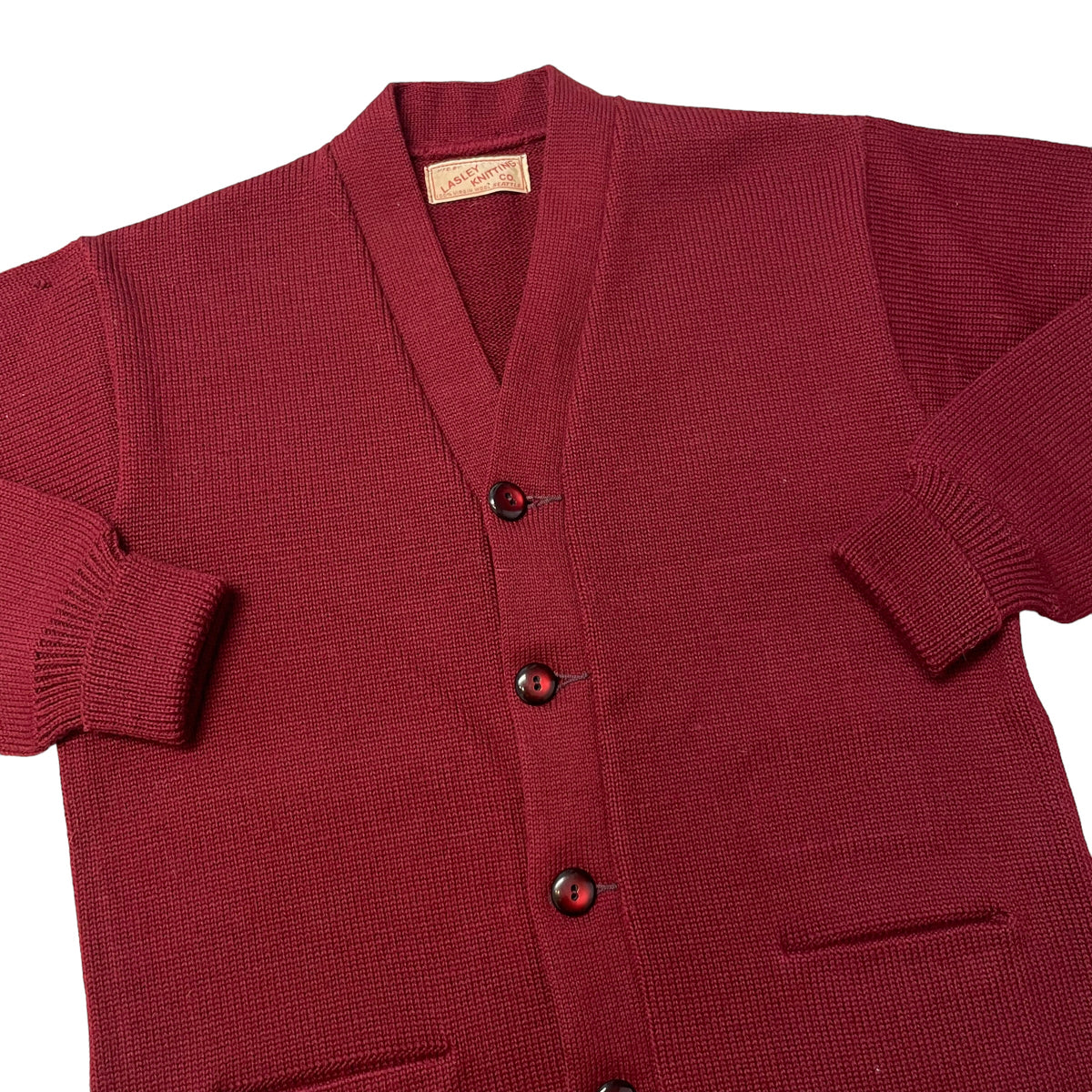 40’s/50’ Lasley Knitting Co. Varsity Cardigan Sweater