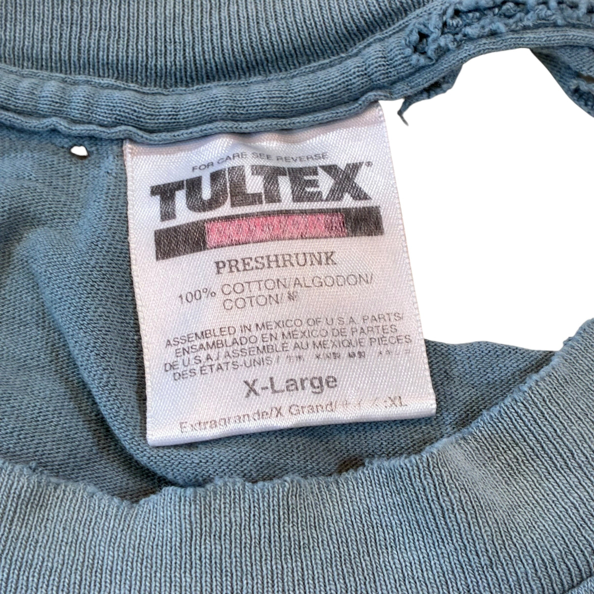 Trashed Fish tee size xl