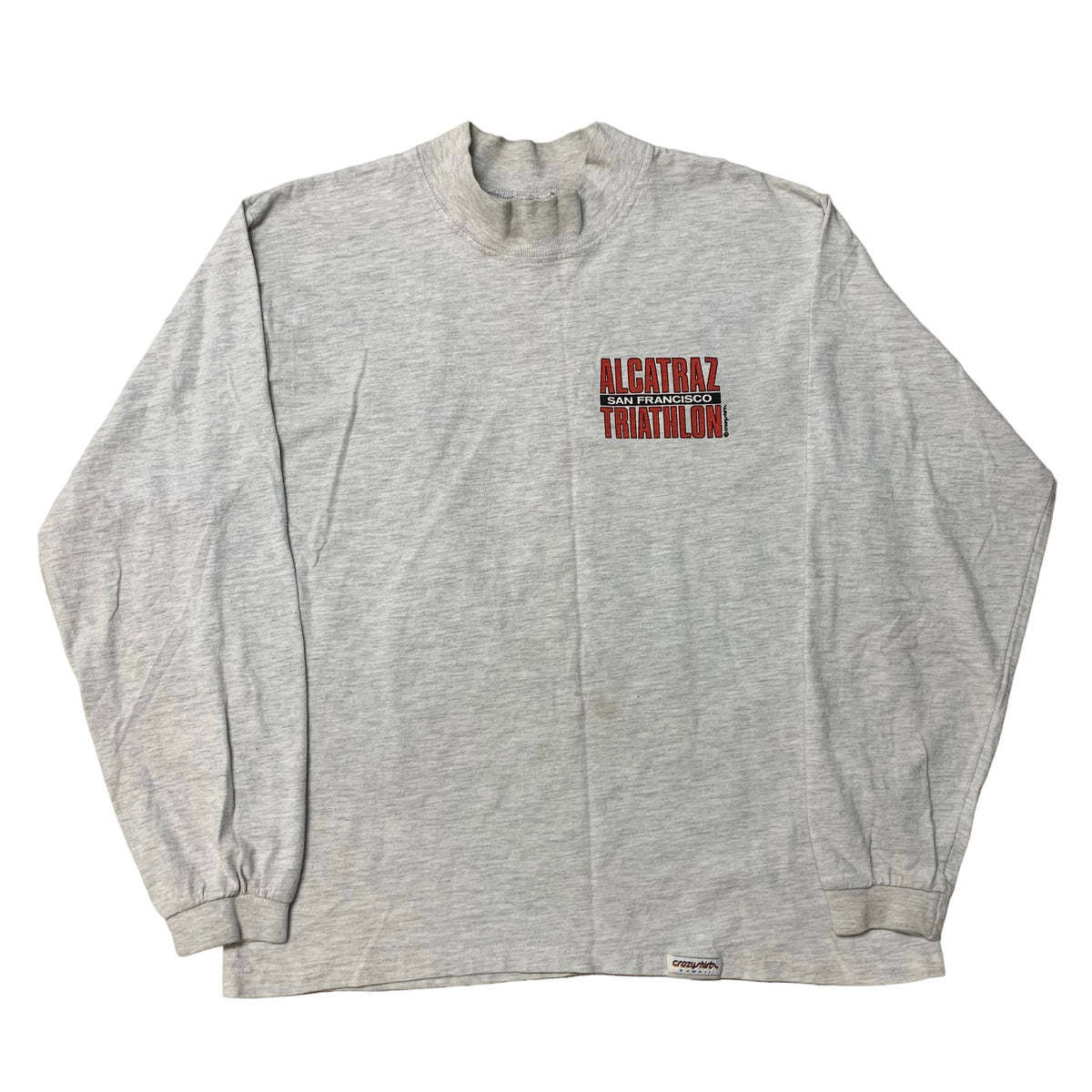 90’s Alcatraz Triathlon Crazy Shirt L/S T-Shirt